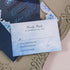 winter wonderland light blue Cinderella quinceanera acrylic invitation CWIA253